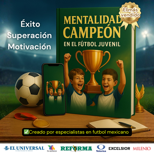 Mentalidad de campeón en el Futbol Juvenil + 6 regalos exclusivos